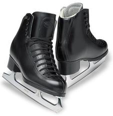 black figure skates